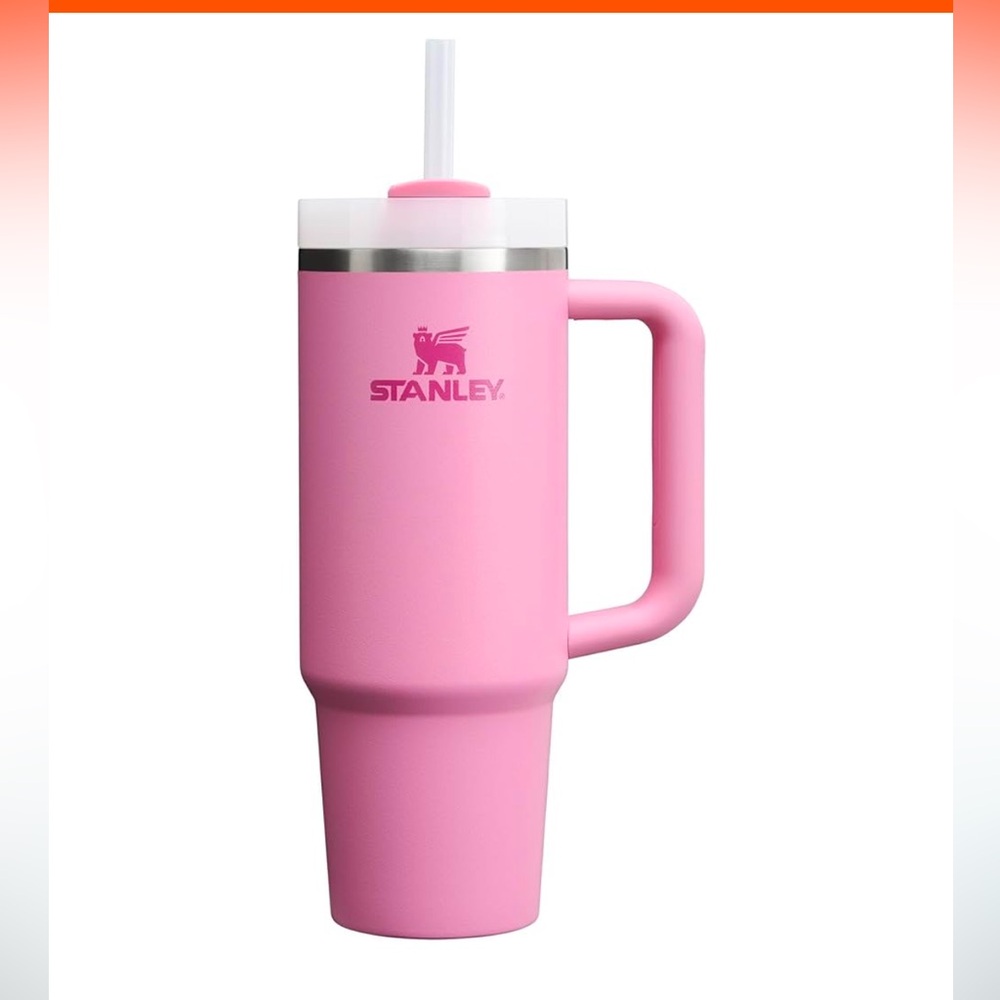 Peony pink 30oz Stanley tumbler